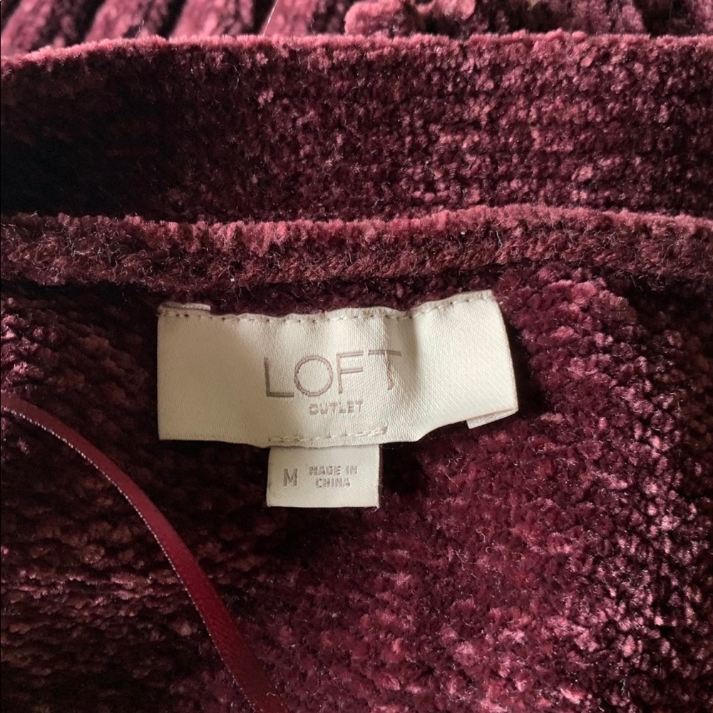 Loft Chenille Cardigan